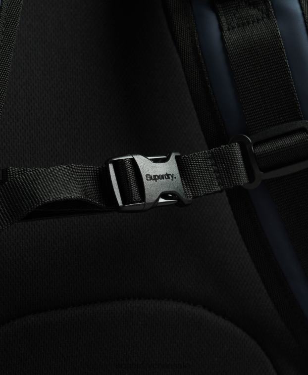 hombres Superdry Armada mochila con gráfico de lona de montaña 2R68Z1728