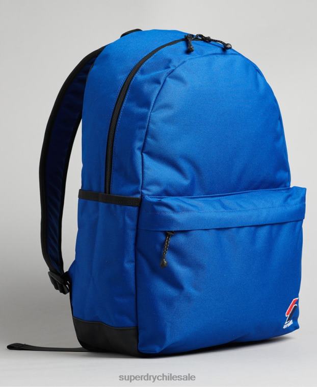 hombres Superdry azul mochila esencial montana 2R68Z1652