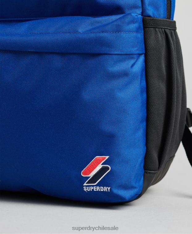 hombres Superdry azul mochila esencial montana 2R68Z1652