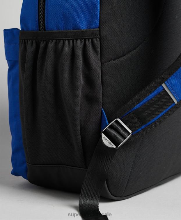 hombres Superdry azul mochila esencial montana 2R68Z1652