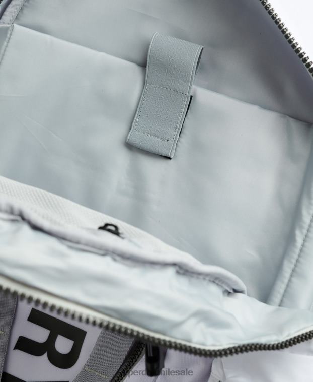 hombres Superdry blanco mochila con gráfico de lona de montaña 2R68Z1610