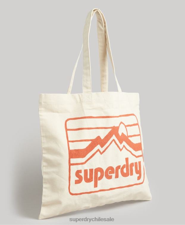 hombres Superdry desnudo bolso shopper gráfico 2R68Z1732