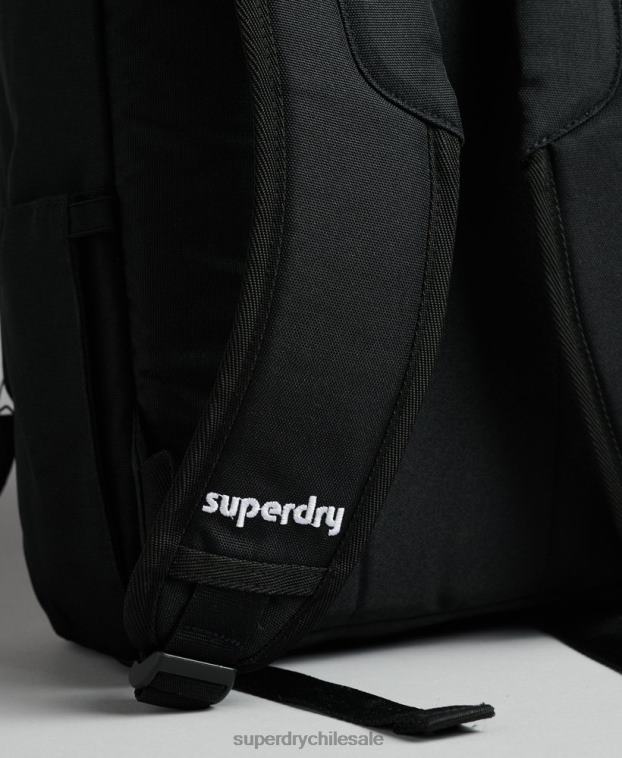 hombres Superdry gris oscuro mochila con asa superior 2R68Z1654