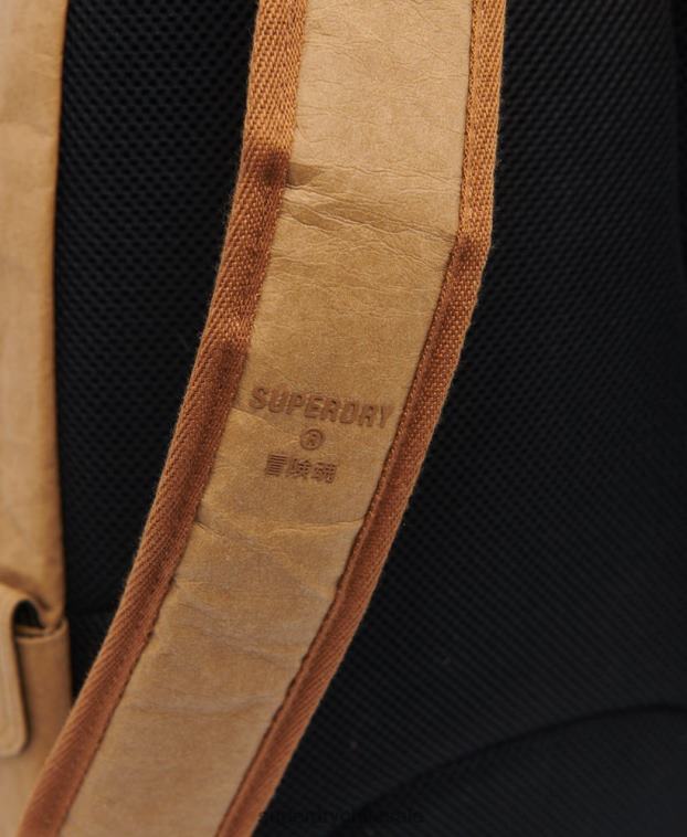 hombres Superdry marrón mochila pura montana 2R68Z6432