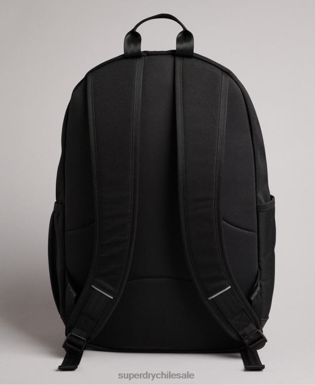 hombres Superdry negro mochila esencial montana 2R68Z6375