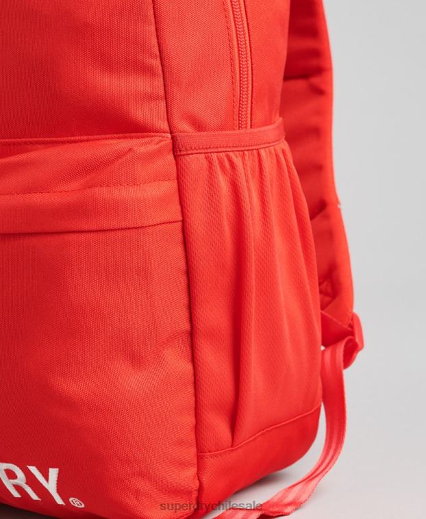 hombres Superdry rojo mochila esencial montana 2R68Z6386