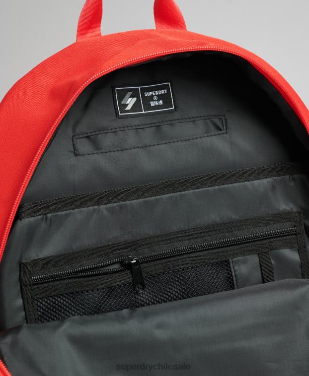 hombres Superdry rojo mochila esencial montana 2R68Z6386