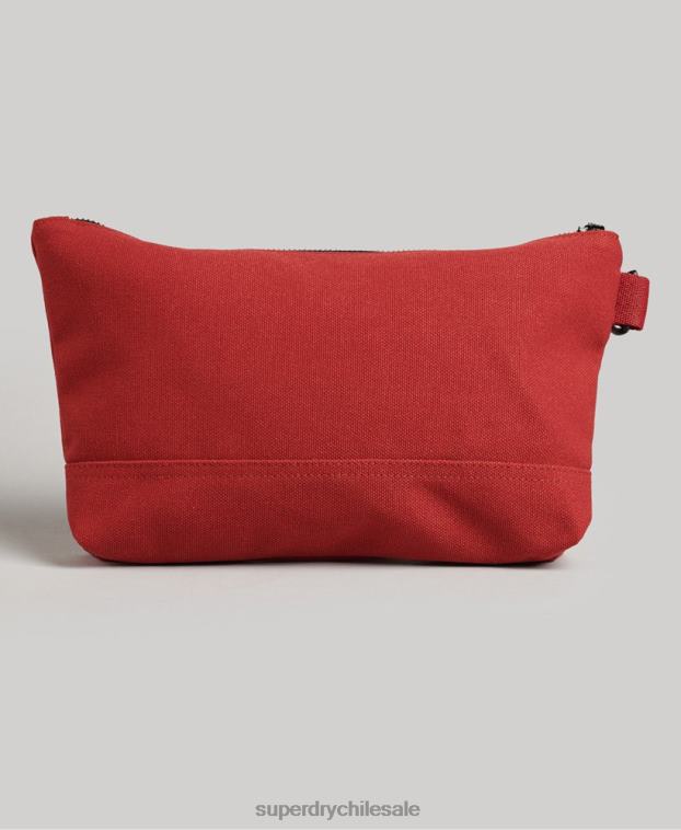 hombres Superdry rojo neceser clásico 2R68Z1716