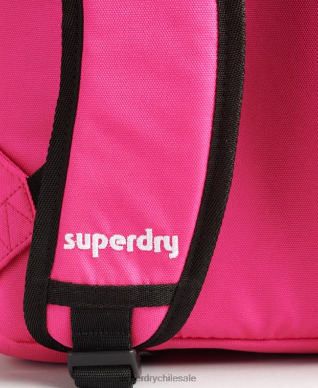 hombres Superdry rosa mochila con asa superior 2R68Z1661