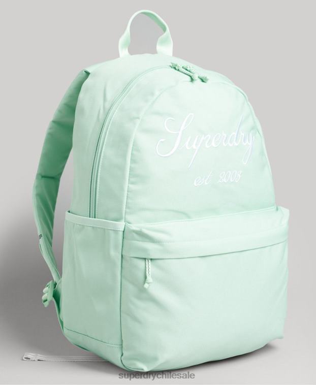 hombres Superdry verde mochila esencial montana 2R68Z6382