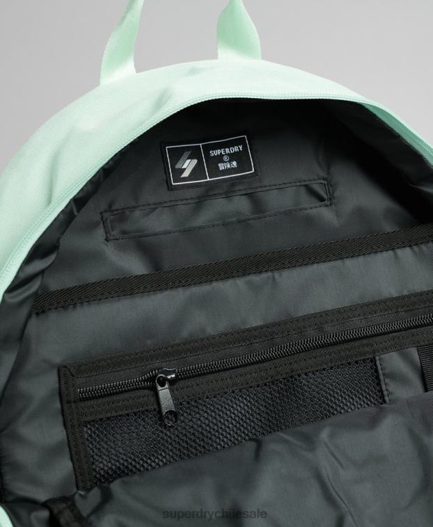 hombres Superdry verde mochila esencial montana 2R68Z6382