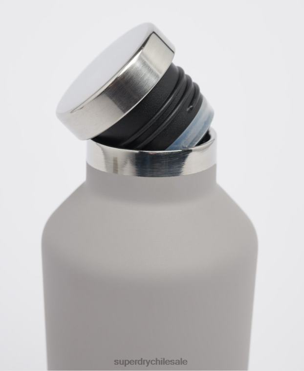 hombres Superdry gris botella de acero de entrenamiento 2R68Z1828