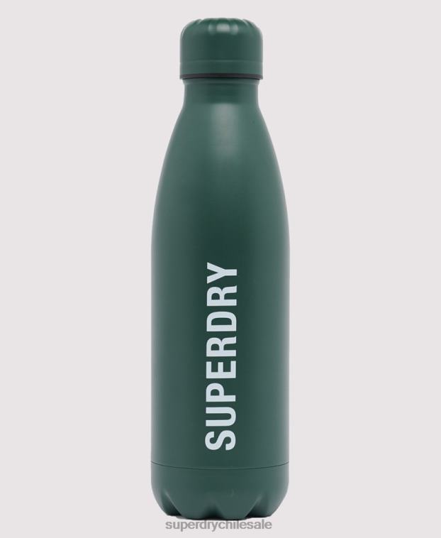 hombres Superdry verde botella de agua de estilo deportivo 2R68Z1878