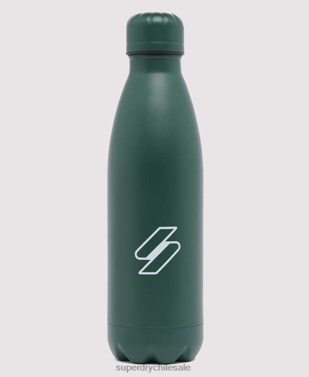 hombres Superdry verde botella de agua de estilo deportivo 2R68Z1878