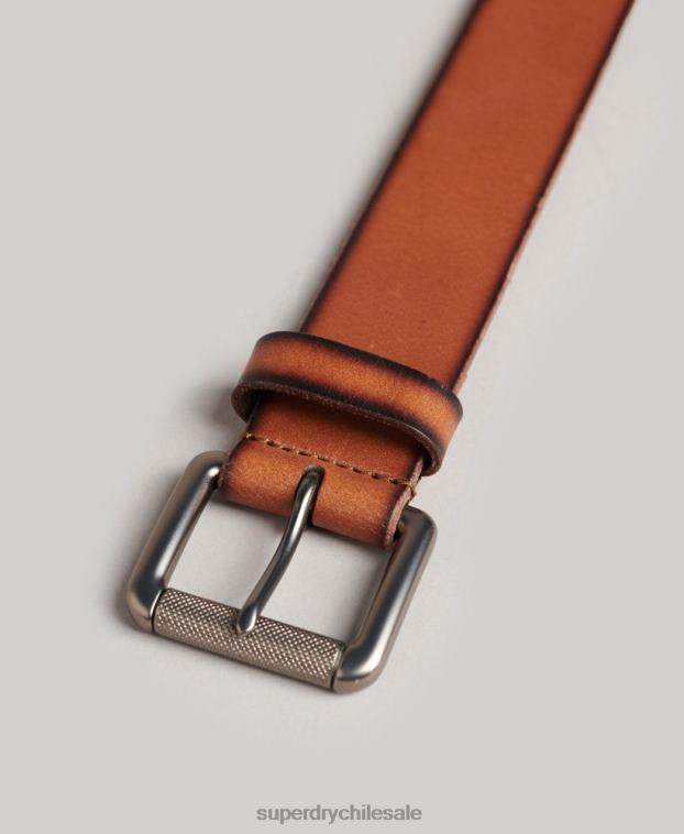 hombres Superdry broncearse cinturón de insignia 2R68Z1844
