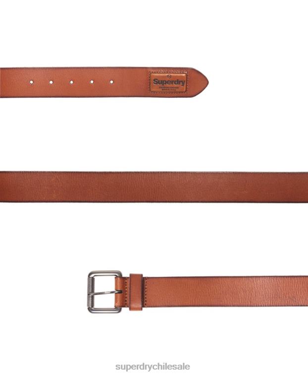 hombres Superdry broncearse cinturón de insignia 2R68Z1872