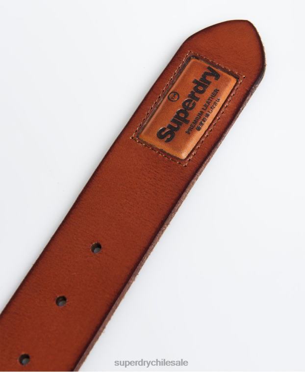 hombres Superdry broncearse cinturón de insignia 2R68Z1872