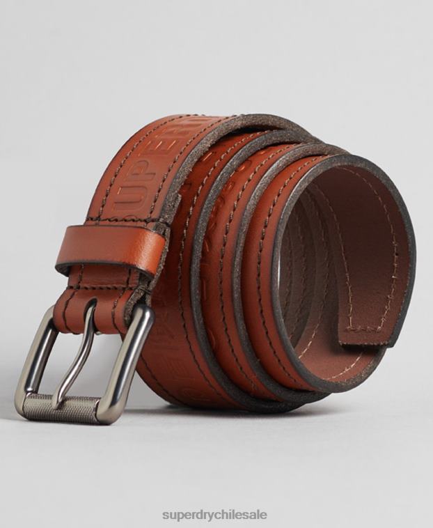 hombres Superdry broncearse cinturón de marca vintage 2R68Z1592
