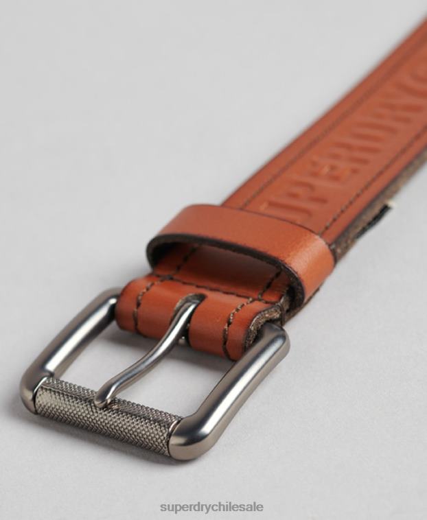 hombres Superdry broncearse cinturón de marca vintage 2R68Z1592