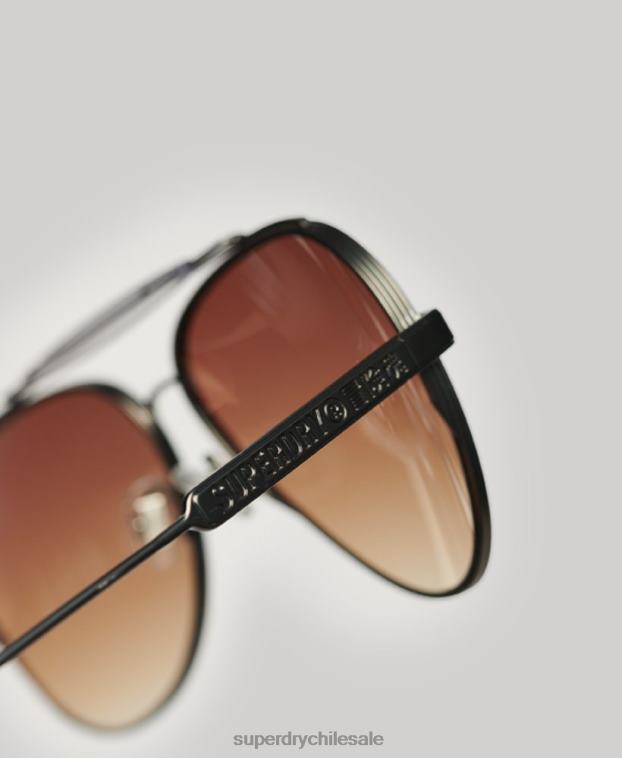 hombres Superdry marrón lentes de sol sdr estrada 2R68Z58
