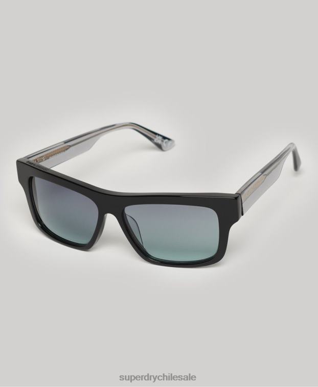 hombres Superdry negro gafas de sol sdr alda 2R68Z119