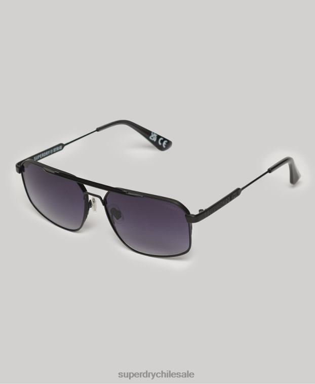 hombres Superdry negro gafas de sol sdr coleman 2R68Z92