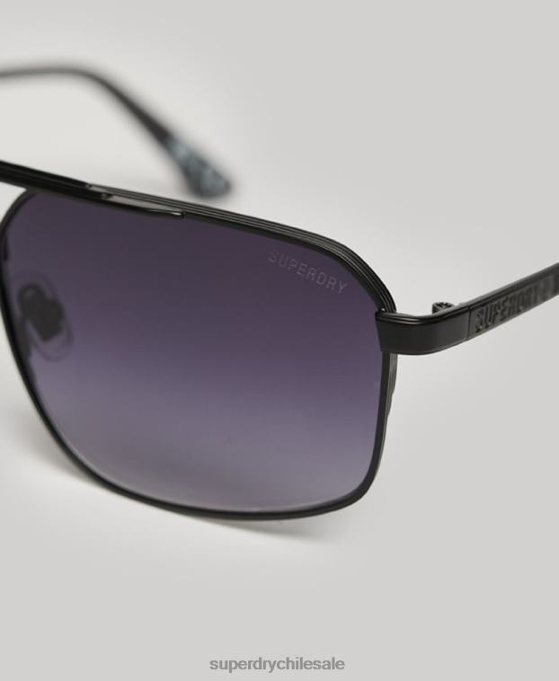 hombres Superdry negro gafas de sol sdr coleman 2R68Z92
