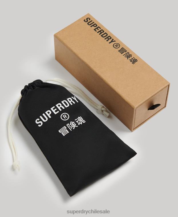 hombres Superdry oro gafas de sol sdr coleman 2R68Z59
