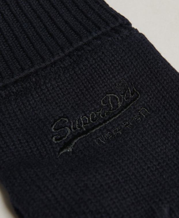 hombres Superdry Armada guantes lisos esenciales 2R68Z1705