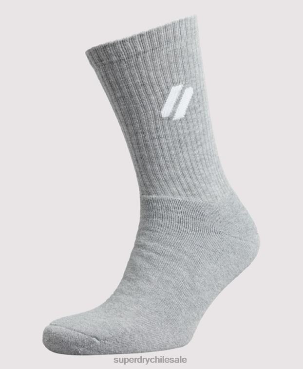 hombres Superdry blanco calcetines coolmax 2R68Z1425