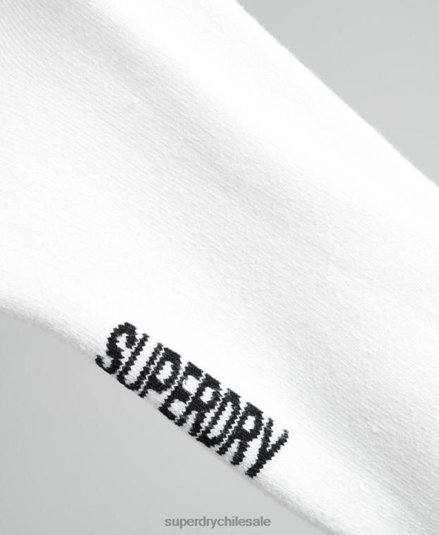 hombres Superdry blanco calcetines coolmax 2R68Z1431