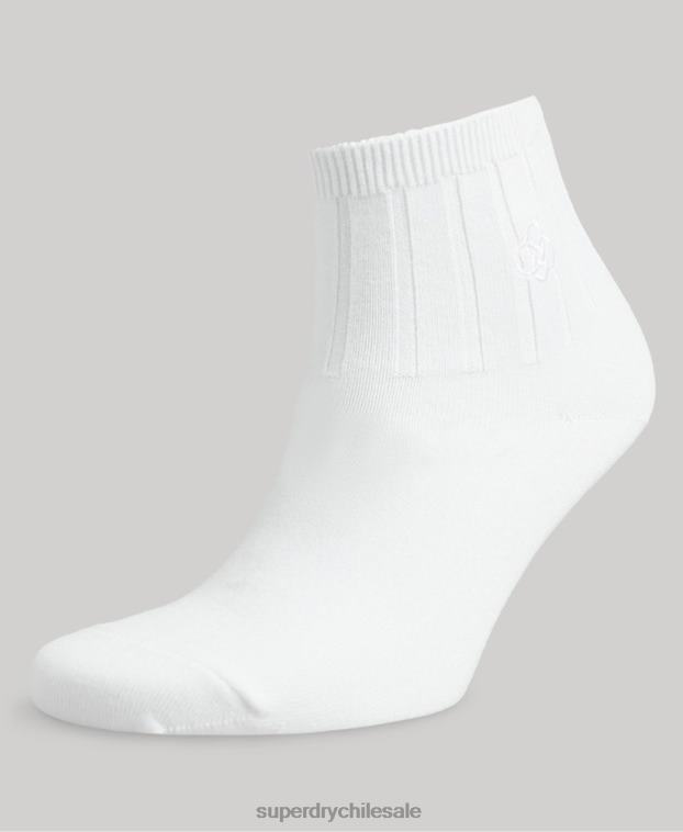 hombres Superdry multi Pack de calcetines tobilleros de algodón orgánico 2R68Z1721
