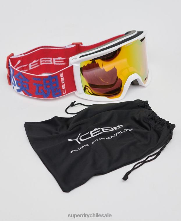 hombres Superdry blanco gafas de referencia cebe 2R68Z1395