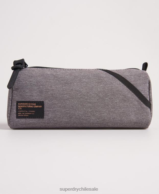 hombres Superdry gris caja de lápices detroit 2R68Z6439