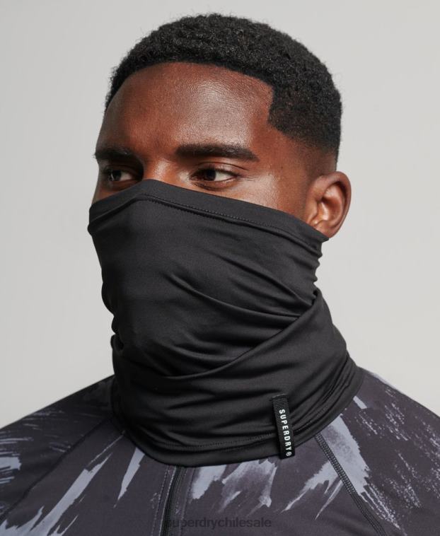 hombres Superdry negro tubo de nieve 2R68Z1391