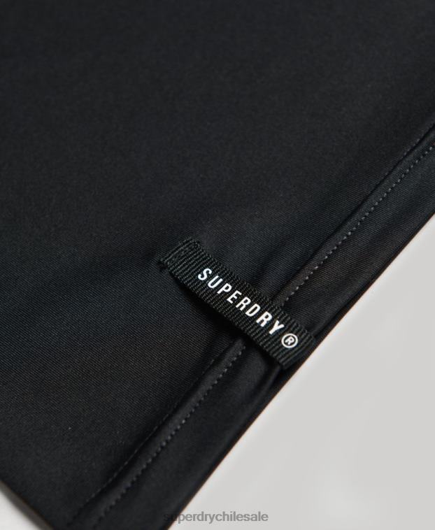 hombres Superdry negro tubo de nieve 2R68Z1391