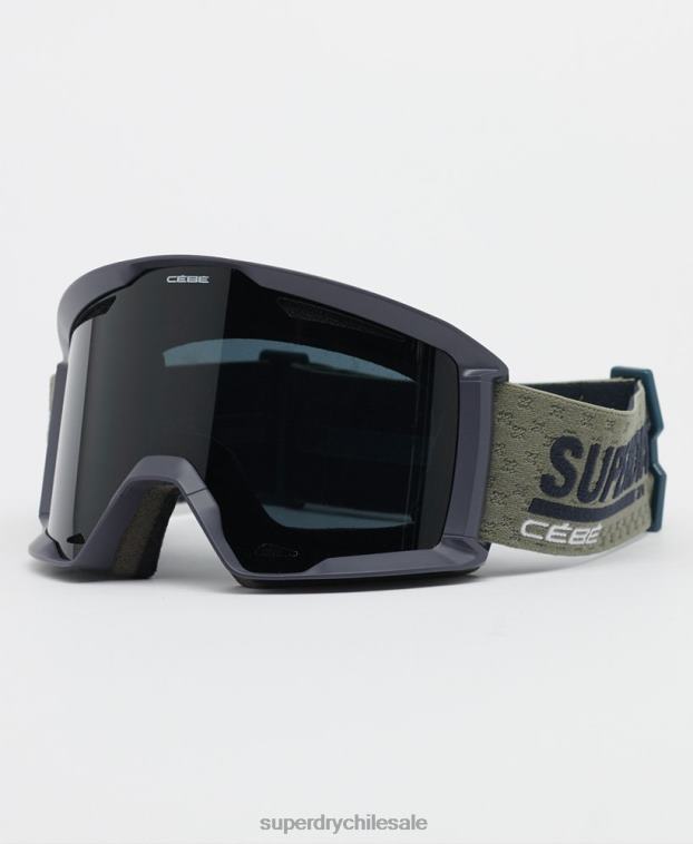 hombres Superdry verde gafas de referencia cebe 2R68Z1397