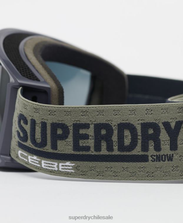 hombres Superdry verde gafas de referencia cebe 2R68Z1397