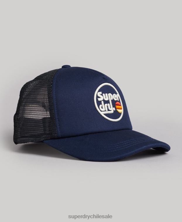 hombres Superdry Armada gorra de camionero vintage 2R68Z1715