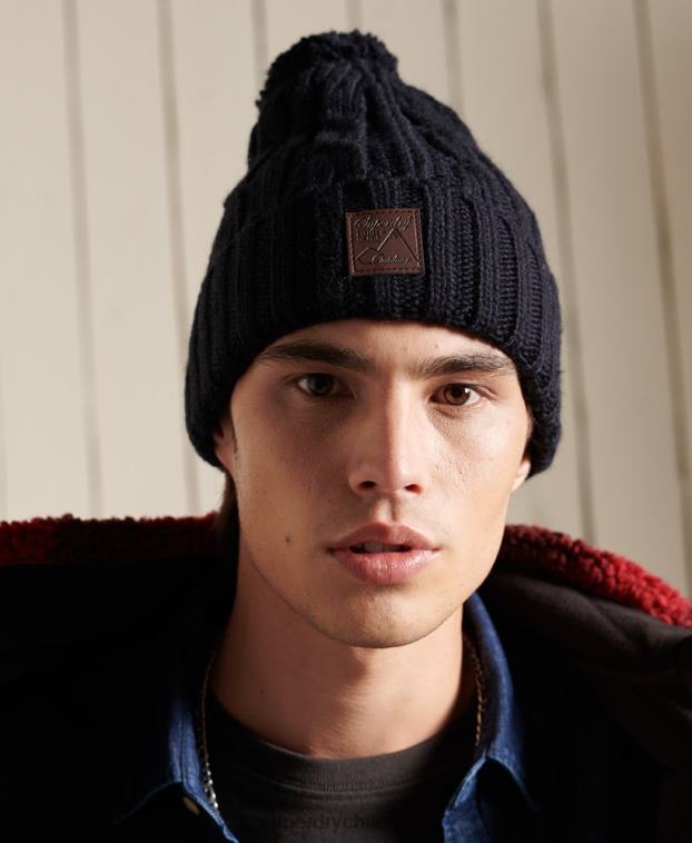 hombres Superdry Armada gorro arrastrero 2R68Z1809