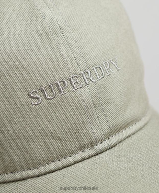 hombres Superdry gris gorra de béisbol esencial 2R68Z1595