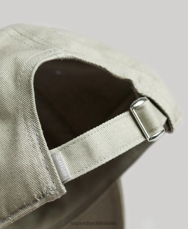 hombres Superdry gris gorra de béisbol esencial 2R68Z1595
