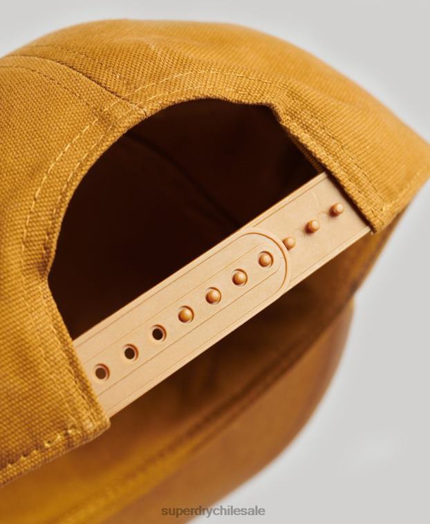 hombres Superdry marrón gorra b-boy 2R68Z1631