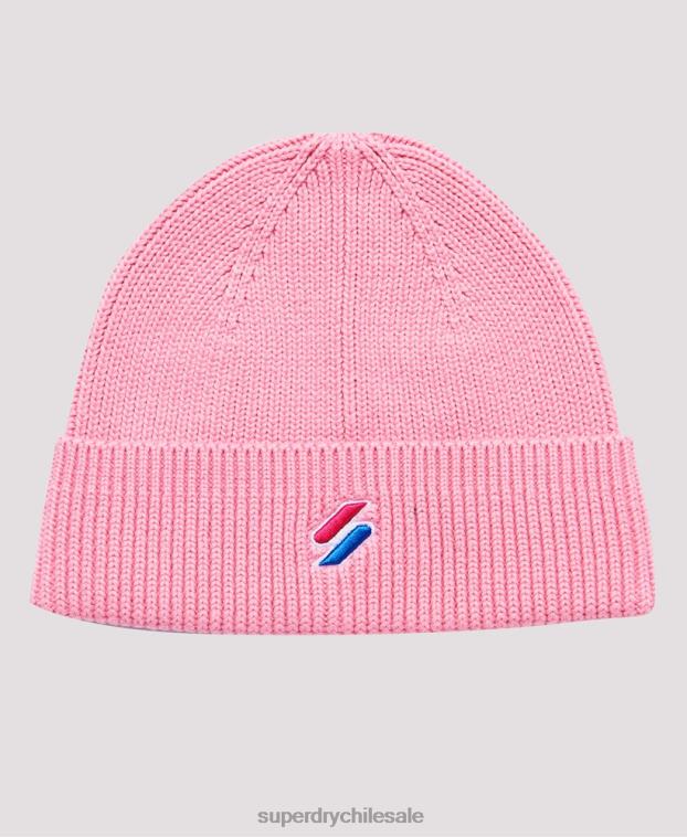 hombres Superdry rosa gorro de código 2R68Z6406