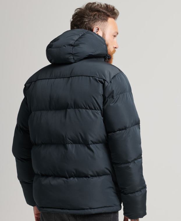 hombres Superdry Armada abrigo corto acolchado 2R68Z988