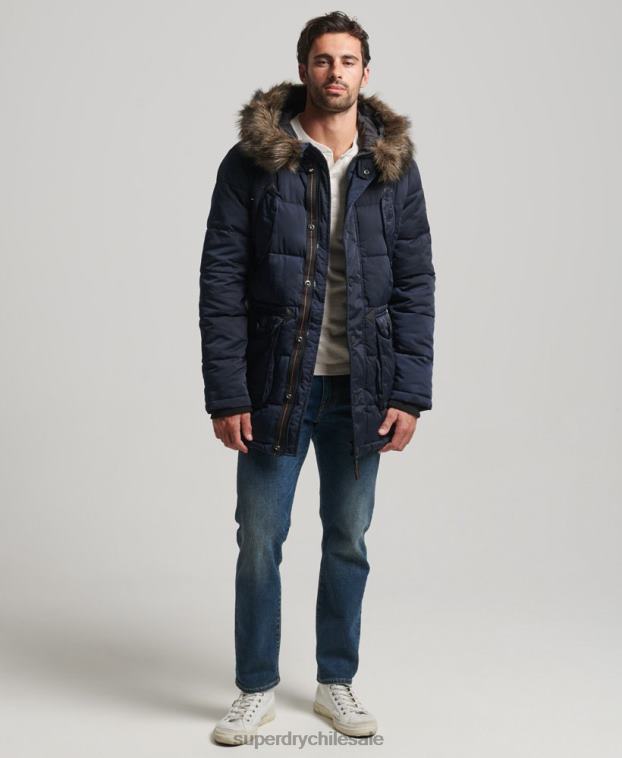 hombres Superdry Armada parka chinook 2R68Z4514