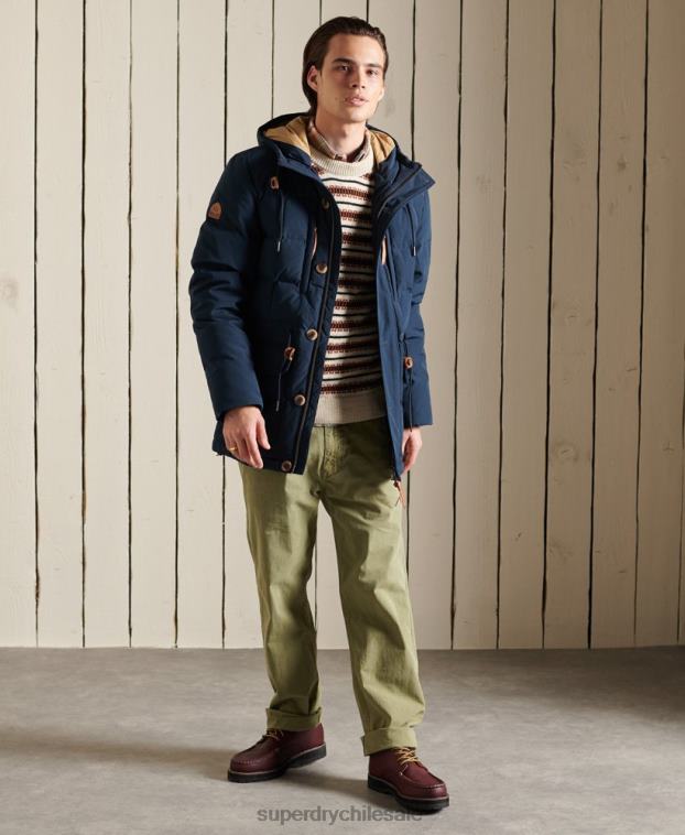 hombres Superdry Armada parka de expedición de montaña 2R68Z4644