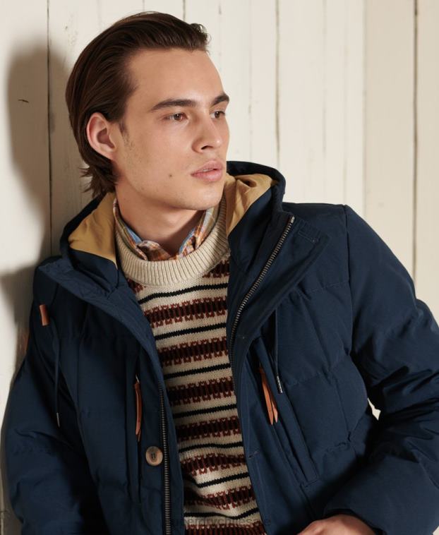 hombres Superdry Armada parka de expedición de montaña 2R68Z4644