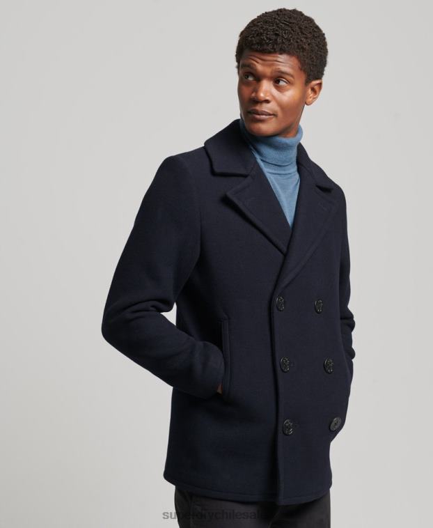 hombres Superdry Armada tienda comercial - chaquetón de lana 2R68Z966