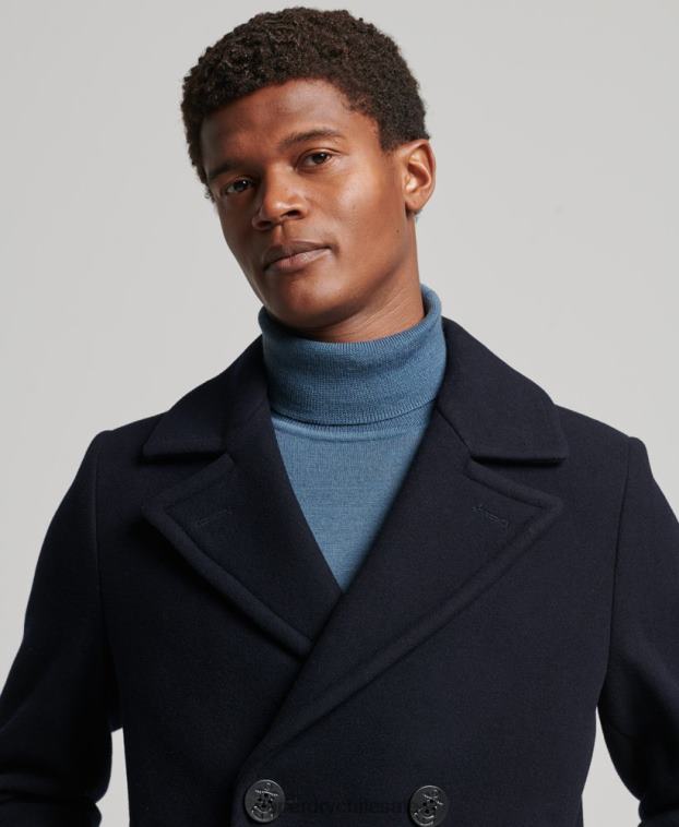 hombres Superdry Armada tienda comercial - chaquetón de lana 2R68Z966